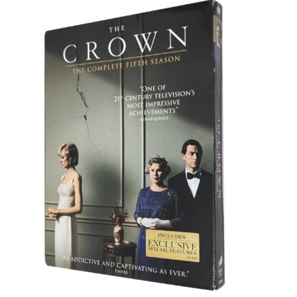 The Crown: The Complete Season 5 (DVD) New Sealed 4-Disc Fast shipping - Picture 1 of 2